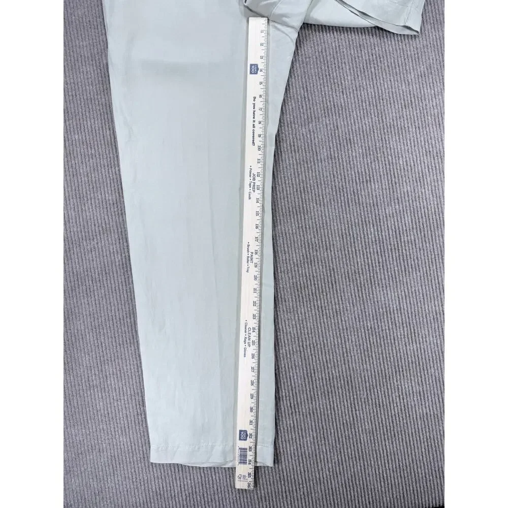 Tommy Bahama Light Gray Linen Silk Pants 38x34